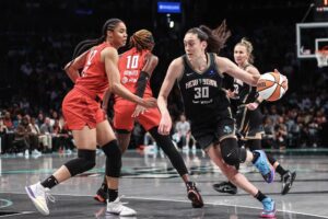 The Liberty and Dream are playing each other in the WNBA playoffs.