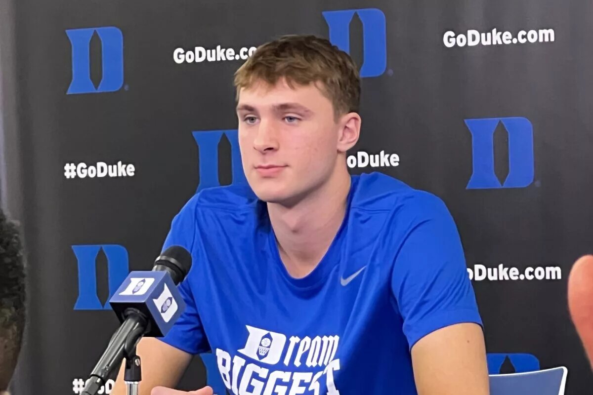Duke basketball freshman Cooper Flagg