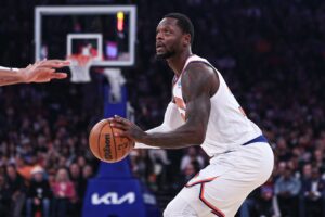 Minnesota Timberwolves forward Julius Randle before New York Knicks trade