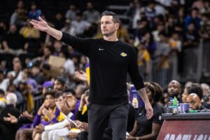 Los Angeles Lakers head coach JJ Redick