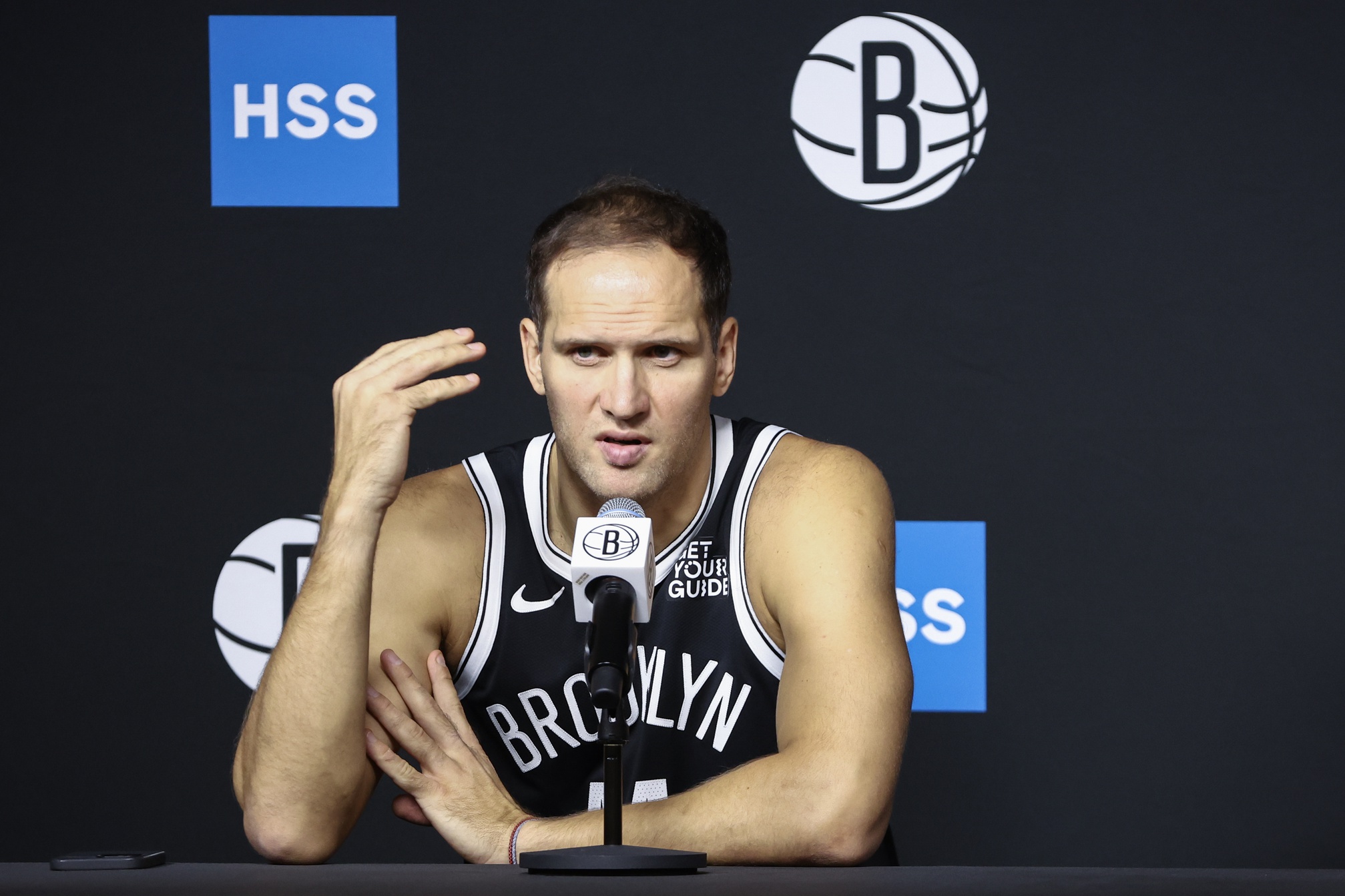 Bojan Bogdanovic was traded to the Nets during the offseason.