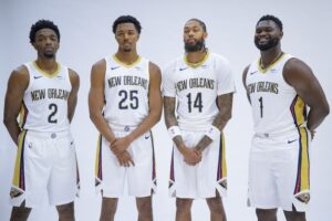 The Pelicans are projected to win 45.5 games.