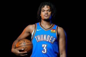 Dillon Jones is a rookie for the Thunder.