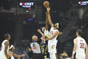 Jarrett Allen was one of the Cavs top performers in their recent preseason game.