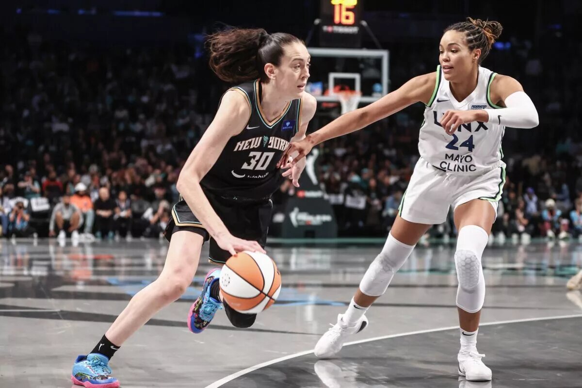 The Lynx are up 1-0 in the WNBA Finals.