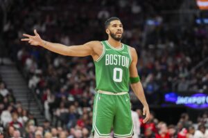 Jayson Tatum changed his shooting form over the offseason.