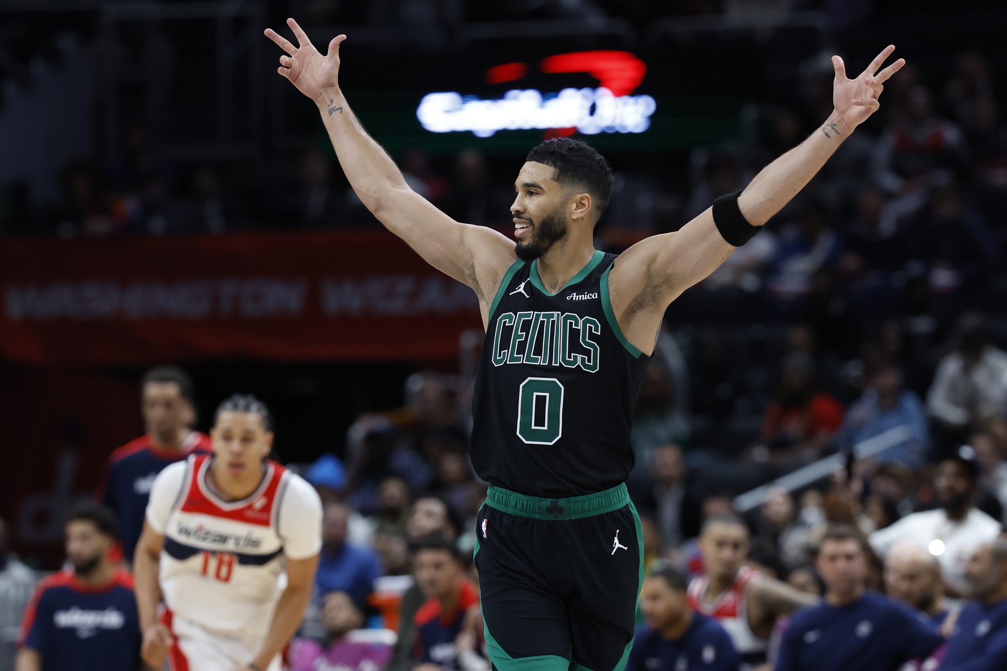 Jayson Tatum is off to a historic start this season.