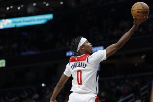 Second-year wing Bilal Coulibaly is having a breakout season for the Wizards.