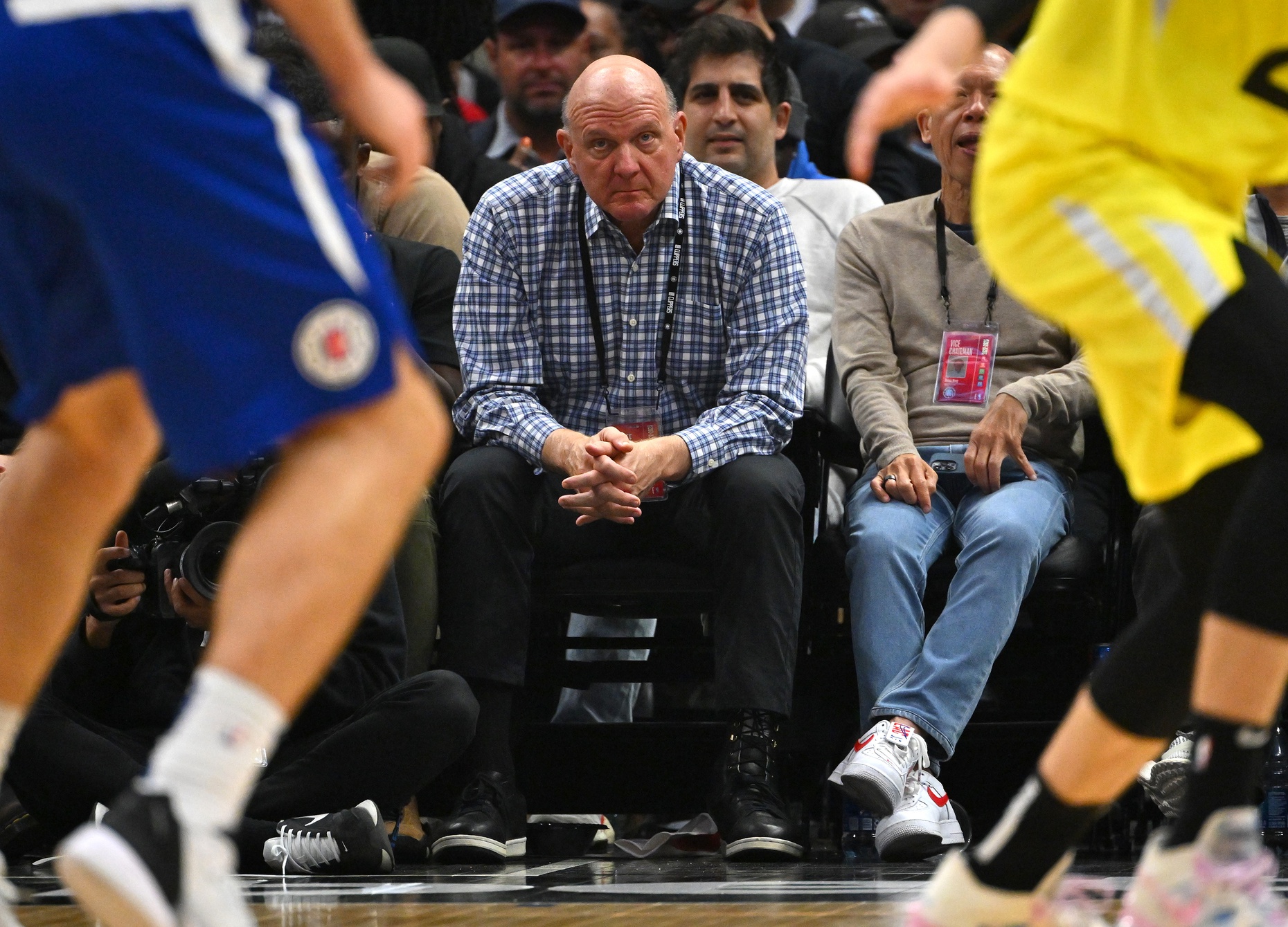 Los Angeles Clippers owner Steve Ballmer