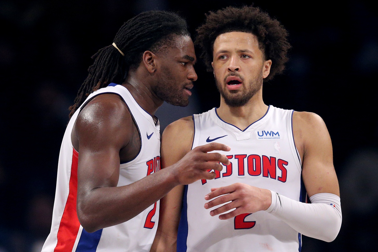 The Pistons have improved their play this season.