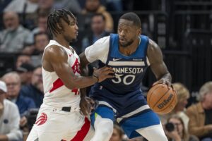 Julius Randle was traded to the Timberwolves before the season started.