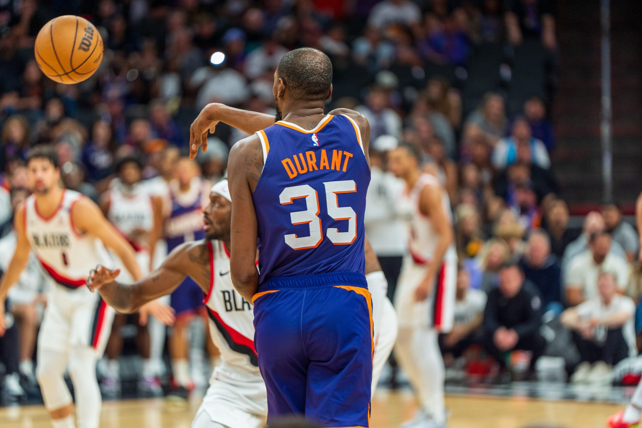 Kevin Durant is averaging 39.3 minutes per game.