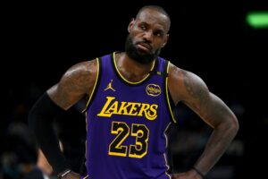 Los Angeles Lakers forward LeBron James