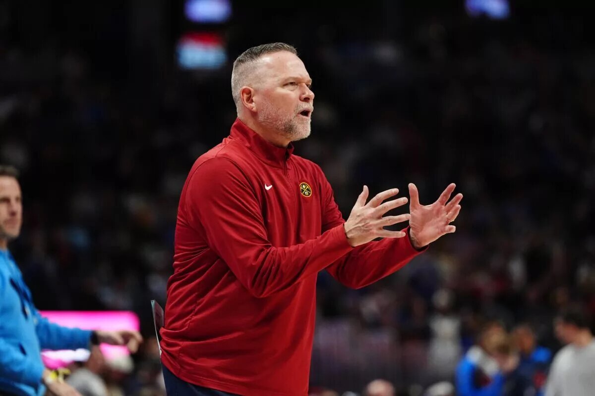 Denver Nuggets head coach Michael Malone