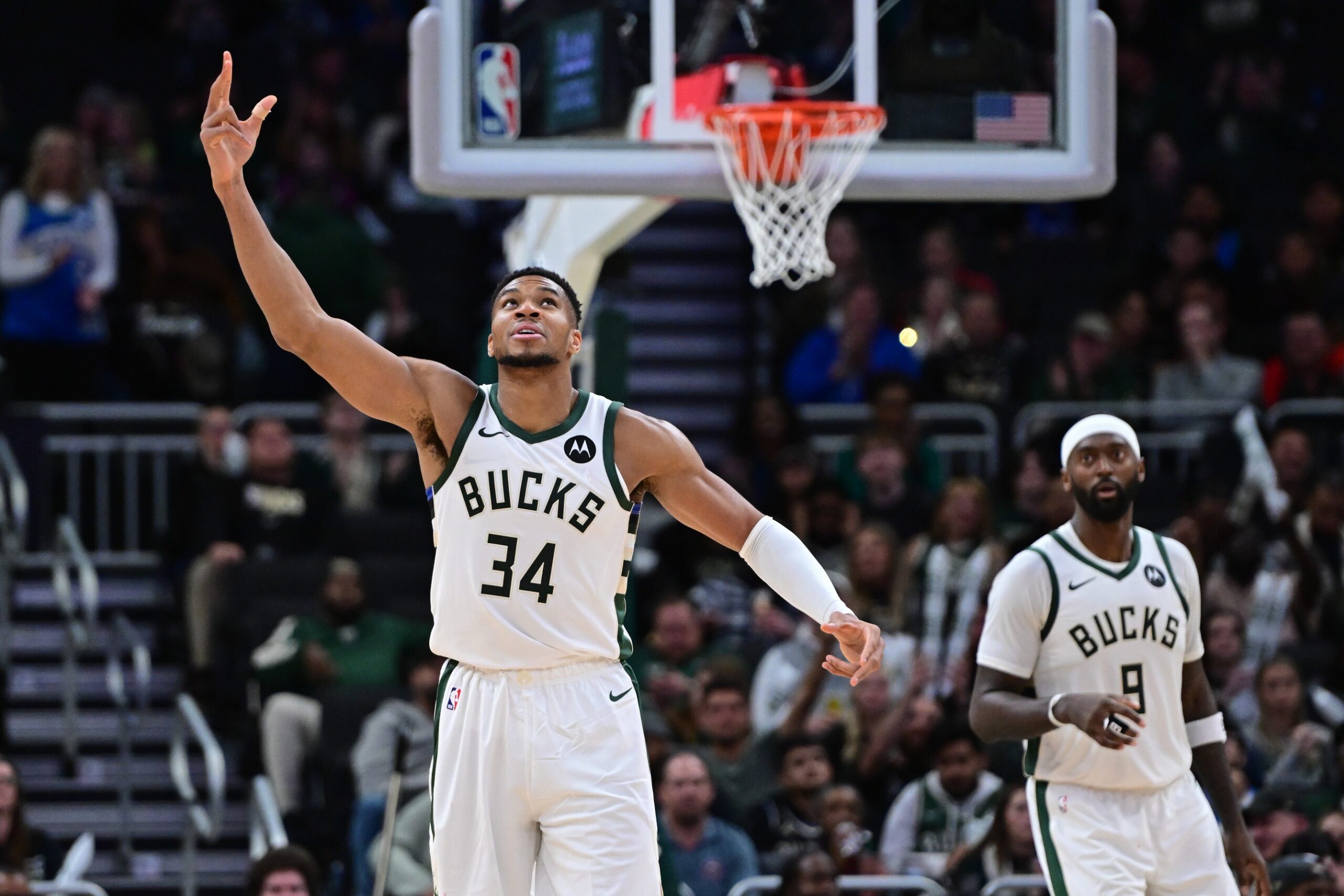 Milwaukee Bucks forward Giannis Antetokounmpo