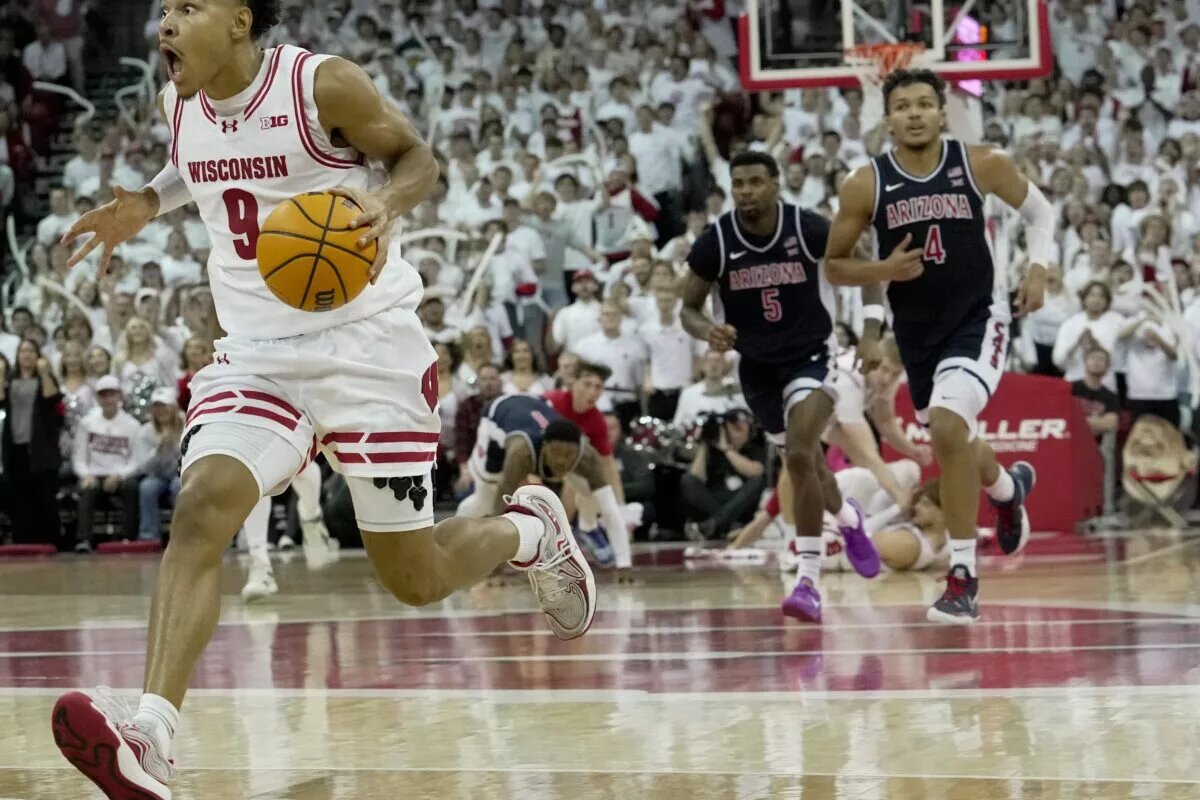 John Tonje for Wisconsin Basketball