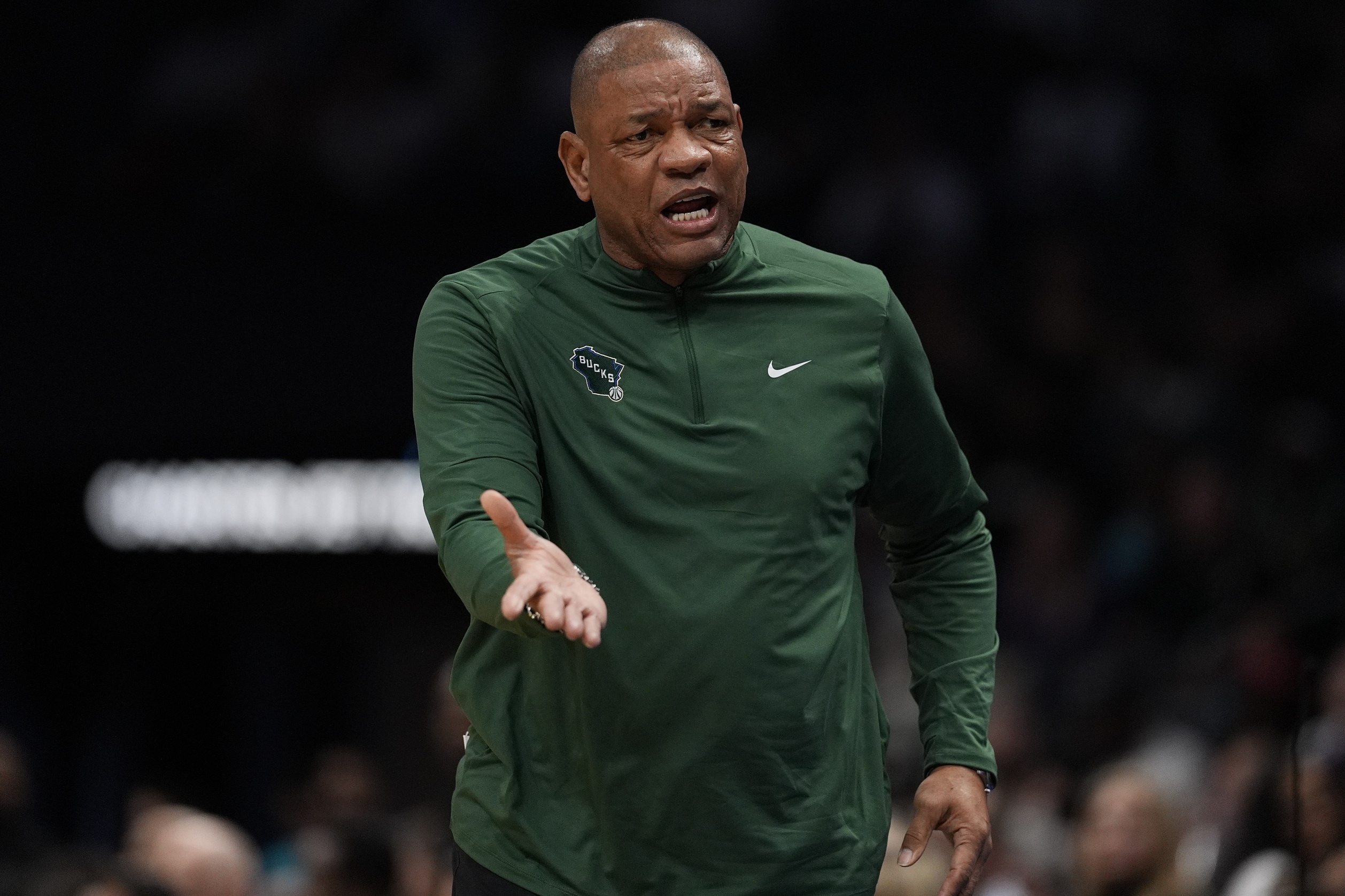 Milwaukee Bucks head coach Doc Rivers