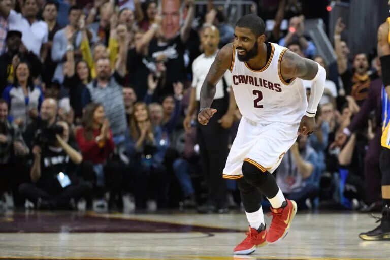 Cleveland Cavaliers guard Kyrie Irving (2)