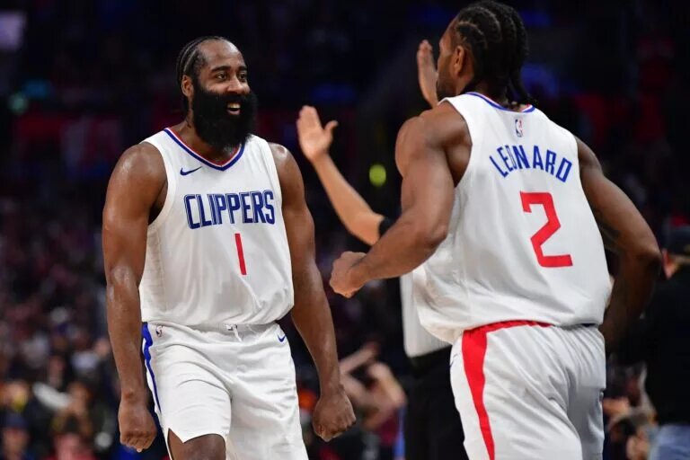The Clippers New Year's Resolutions are centered around James Harden and Kawhi Leonard.