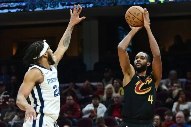 Evan Mobley is developing his three-point shot.