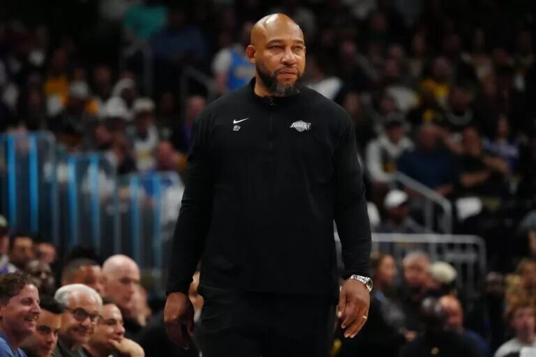 Los Angeles Lakers head coach Darvin Ham
