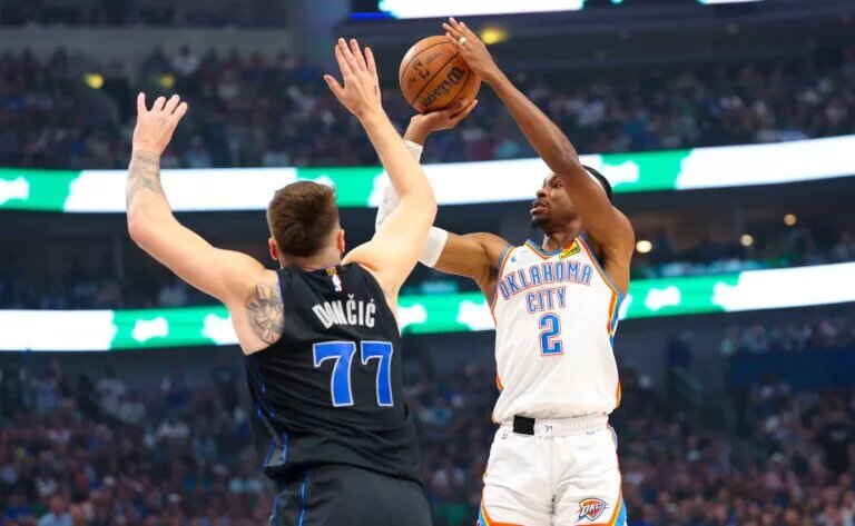 The Thunder and Mavericks will face off in the NBA Cup.