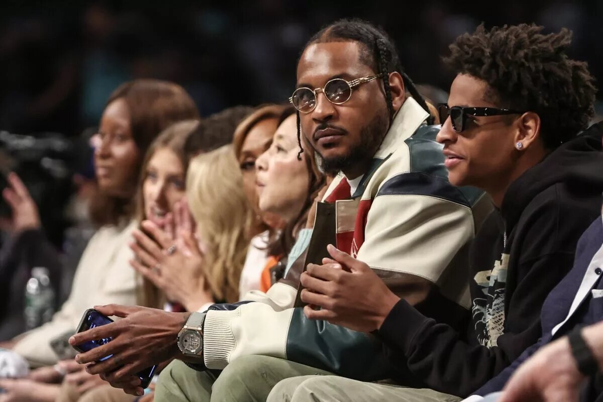 NBA forward Carmelo Anthony