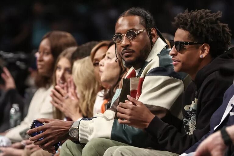 NBA forward Carmelo Anthony