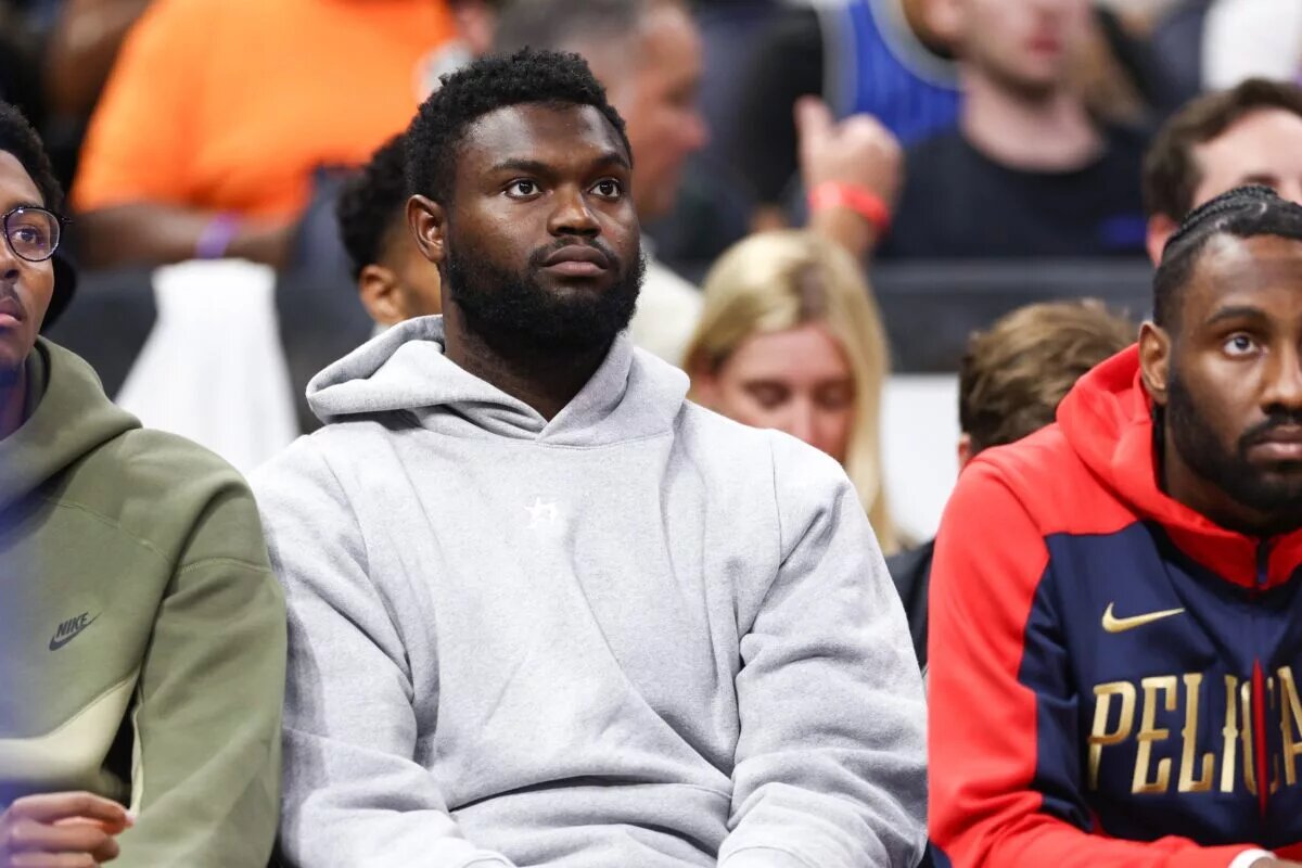 Zion Williamson remains sidelined with a hamstring injury.