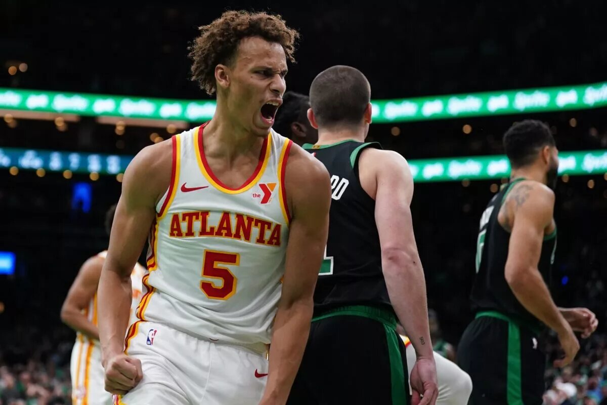 Atlanta Hawks guard Dyson Daniels
