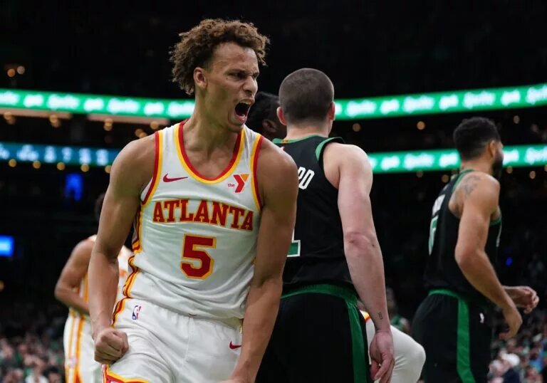 Atlanta Hawks guard Dyson Daniels