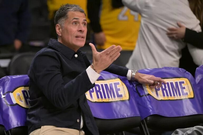 Los Angeles Lakers general manager Rob Pelinka