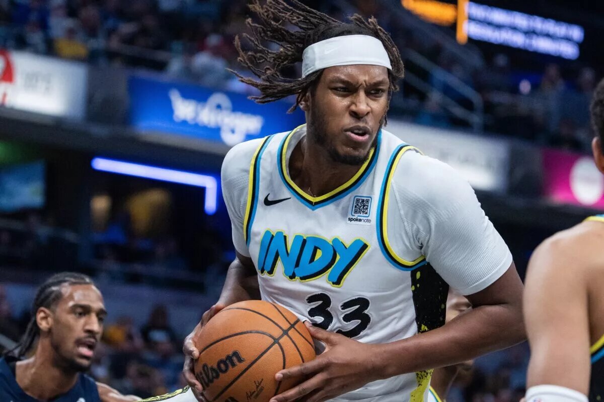 Indiana Pacers center Myles Turner