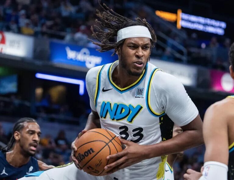 Indiana Pacers center Myles Turner