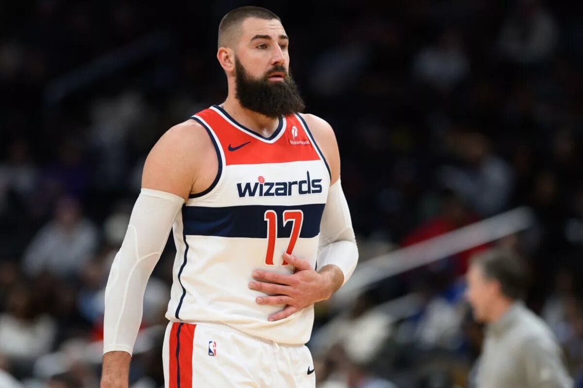Washington Wizards center Jonas Valanciunas