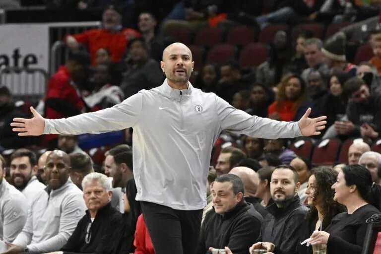 Brooklyn Nets head coach Jordi Fernandez