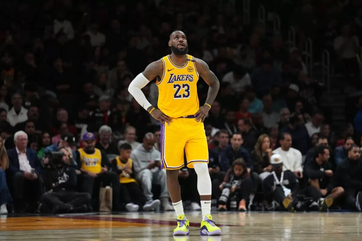 LeBron James has declined this season.