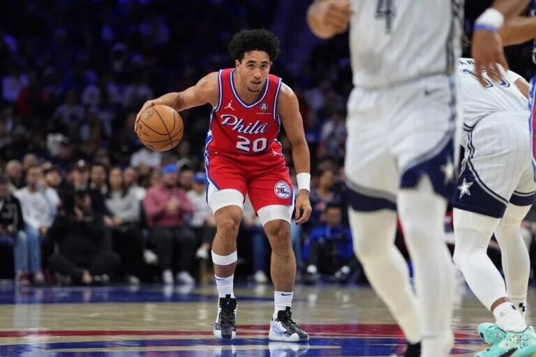 Philadelphia 76ers guard Jared McCain