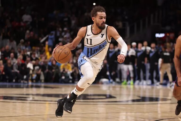 Atlanta Hawks guard Trae Young