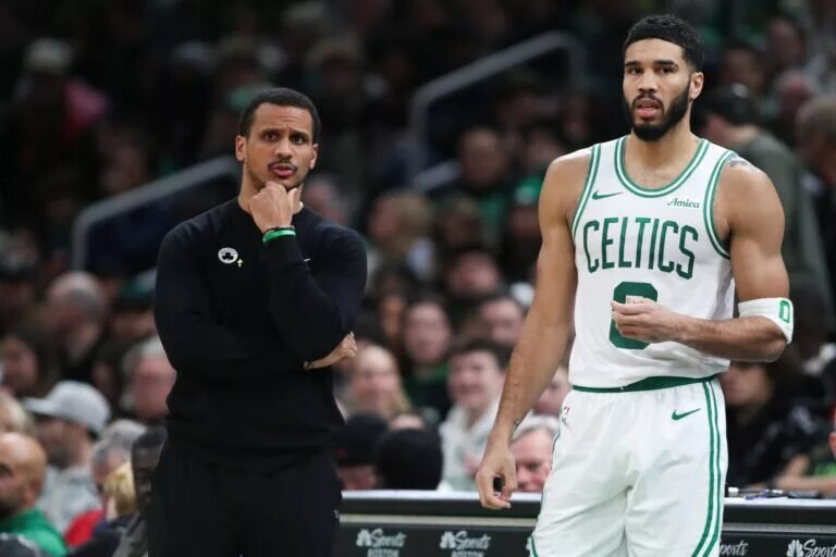 The Celtics are 5-5 in their last 10 games.