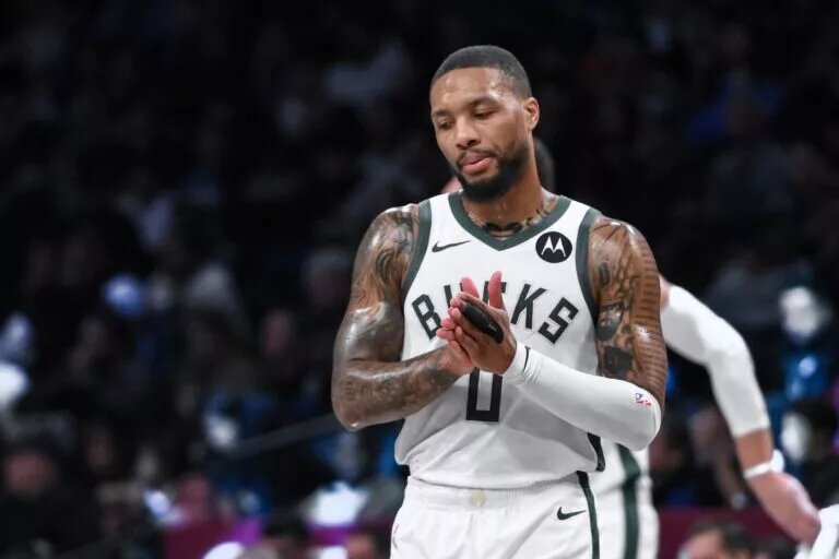 Milwaukee Bucks guard Damian Lillard