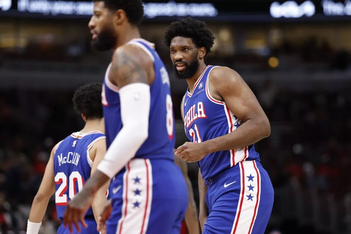 Philadelphia 76ers center Joel Embiid