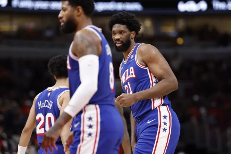 Philadelphia 76ers center Joel Embiid