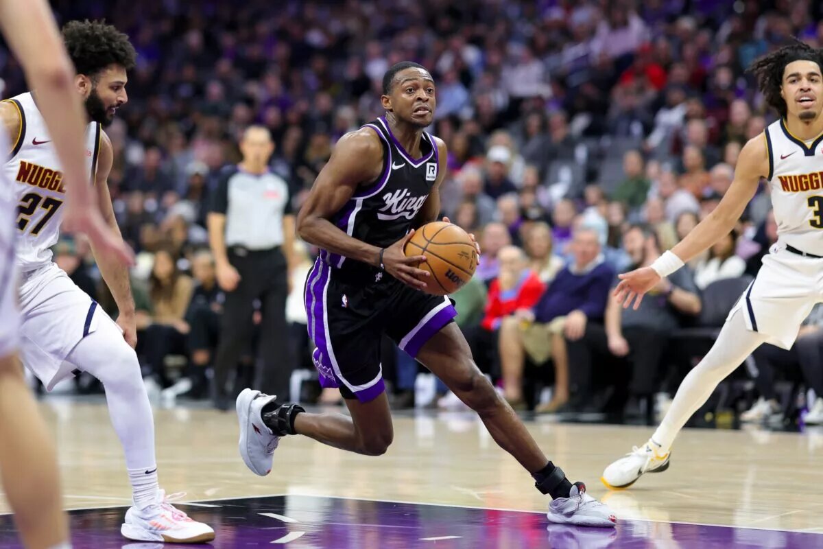 Sacramento Kings guard De'Aaron Fox