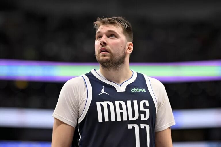 Luka Doncic is dealing with a calf injury.