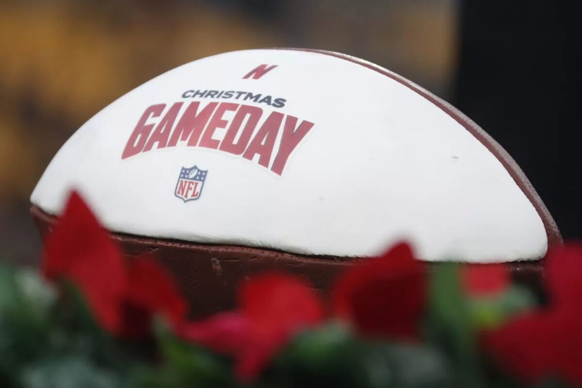 NFL on Christmas Gameday Cake