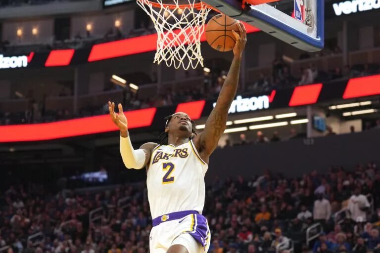 Jarred Vanderbilt is nearing a return for the Lakers.