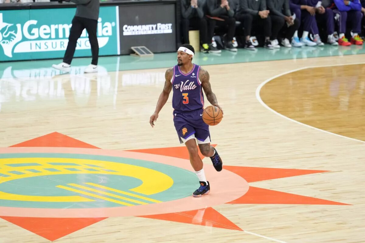 Phoenix Suns guard Bradley Beal on San Antonio Spurs home court