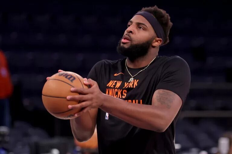 New York Knicks center Mitchell Robinson