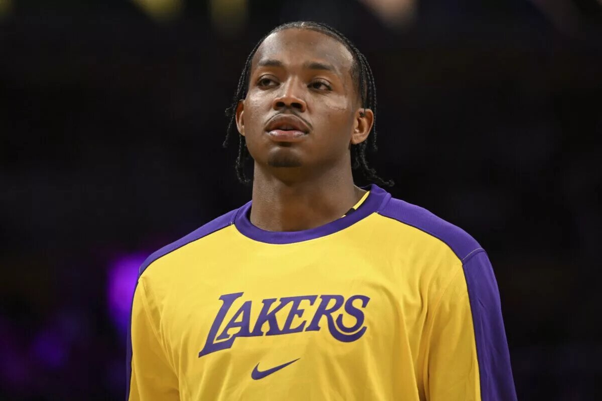 Los Angeles Lakers guard Quincy Olivari